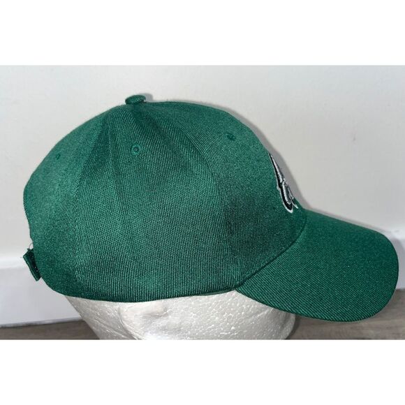 Vintage 90s Philadelphia Eagles Embroidered Green Adjustable Hat Cap Logo NWT - Picture 6 of 8